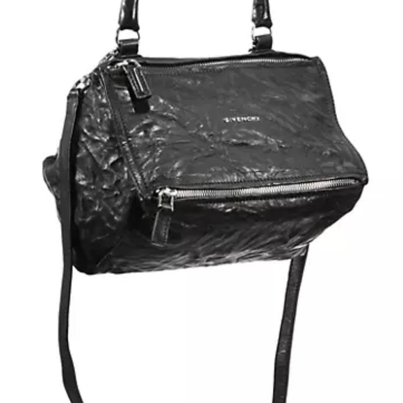 💯 Authentic Givenchy Pandora Pepe medium crinkled sheepskin leather - Picture 2 of 5